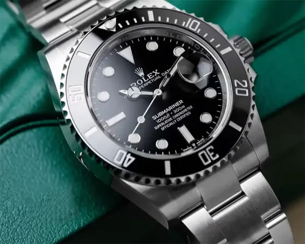 Silver Rolex Watch